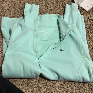 Mint colored vineyard vines sweater